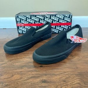 Vans slip on. Black . size 10, men.